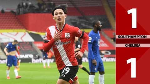 Southampton vs Chelsea: 1-1 The Blues mang về 1 điểm quý giá